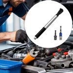 1/2&lsquo;&rsquo; Offset Extension Wrench for Narrow Space Sturdy 3 in 1 with Two Electric Brick Adapters