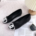 Uued nahast sisetallaga k&otilde;rgust lisavad v&auml;ikesed l&otilde;hnavad retro ballett vabaajajalatsid mitmek&uuml;lgsed &uuml;he pedaaliga madala suuga teemantidega &uuml;hed kingad naistele 34