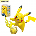 Keeppley Pokemon Battle ehitusklotsid Lucario Charizard Mewtwo Blastoise Greninja Kokkupanek 3D mudel Mini tellisfiguur M&auml;nguasjad No Box