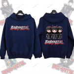 Babymetal Metal Galaxy Jaapani Death Metal B&auml;ndi Hupparid Pulloverid Paariline T&auml;navamood Uus S&uuml;gis Talv Hupparid Meeste Vabaaja Hupparid S