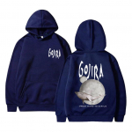 Metallist b&auml;nd Gojira From Mars Sirius Flying Whales Muusikaalbum Graafiline dressipluus Mehed Naised Mood Vintage Pullover Treeningriided Puuvill S
