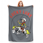 L&otilde;bus Lucky Luke Hobune Jolly Jumper Tekk Mitu suurust Super pehme hubane kauboi multifilm Visketekid diivanile 30x40in
