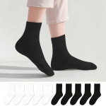 10 paari naiste olulisi premium tavalisi keskmise pikkusega sokke 10 pairs of gray