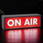 ON AIR m&auml;rk Seinale kinnitatav Pulss&otilde;hu Valgusm&auml;rk, Stuudiovalgustus ja Dekoratsioon