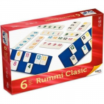 Jeu de soci&eacute;t&eacute; pour toute la famille - Big 6 joueurs Rummi. Jeu