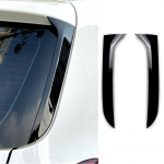 L&auml;ikiv must auto tagaakna k&uuml;lgspoiler Canard Canards Splitter sobib VW Tiguan MK1 2007 -2016 auto v&auml;lisk&uuml;ljele Gloss Black