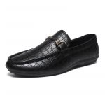 Moodsad Ehtsad Nahast Luksusbr&auml;ndi Meeste Mokassiinid Meeste Vabaajajalatsid Itaalia Mokassiinid Hingavad Slip-on Meeste S&otilde;idujalatsid Chaussure Homme 39