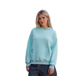 BeatStreet Armsad Hupparid Teismelistele T&uuml;drukutele Graafilise Tikandiga &Uuml;legabariidiline Preppy Dressipluus Y2K Pikkade Varrukatega Esteetiline Rannahooga Huppar S