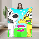 Tylers And Snowi M&auml;ngimiskate Pehme Esteetiline Pl&uuml;&uuml;sist Viska-kate Elutoa jaoks Dekoratiivne Flanellist Voodikate Voodikate 30x40in