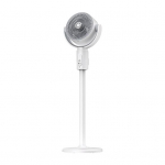 Jalaga ventilaator V&otilde;imas &otilde;huringlusega ventilaator Vaikne USB-ga p&uuml;stventilaator 38-82cm Reguleeritav p&otilde;randaventilaator puldiga Vertikaalne horisontaalne v&otilde;nkumine valge