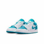 Air Jordan 1 Low GS Aquatone 553560-174 EU 36.5