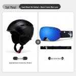 T&auml;iskasvanute suusakiivri komplekt integreeritud prillidega - Universaalne sobivus v&auml;listingimustes sportimiseks