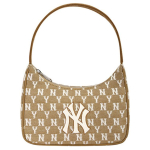 MLB Monogram Pol&uuml;ester &Otilde;lakott, Pochette, K&auml;ekott Tavaline Naiste Khaki Piimatee Vabaaja 32BG33111-50B