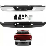 Tagumise kaitseraua andur &uuml;hildub 2002-2008 Dodge RAM-iga (Ei mingeid auke) 05073625AE Chrome
