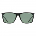 Armani Exchange Ax4160sf Aasia sobivusega polariseeritud 81582j Meeste p&auml;ikeseprillid Shiny Black/57-18-145
