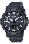 Casio Pro Trek Climber Line P&auml;ikesej&otilde;ul Toimiv Biomassist Valmistatud Must Raadiojuhitav Kell, Plastik, PRW-61NJ-1JR, Meeste,