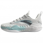 Anta Shock Wave 5 Cushioning, Wear Resistant Low top Basketball Shoes Men's White 112621626-1 42