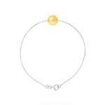 K&auml;ev&otilde;ru - PERLINEA - ehtne kultiveeritud p&auml;rl 8-9 mm - 925 h&otilde;be - pikkus 18 cm - naised