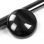 For VW Golf 5 GTI MK5 jetta Interior Central Control Panel Door Handle Carbon Fiber Stickers Decals Car styling Accessorie 2 doors car