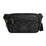 Coachi kott 22 Klassikaline monogramm Lihtne logo T&otilde;mblukuga kinnitus L&otilde;uend nahaga Rinnakott &Otilde;lakott V&ouml;&ouml;kotid V&auml;ikesed meeste kotid Must CN503-QBO4G Basic Set (Bag+Dust Bag)