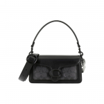 Coach Tabby 20 Logoga kaetud l&otilde;uendist ja nahast &otilde;lakott Naiste kotid Must CQ765-MWO1U Basic Set (Bag+Dust Bag)