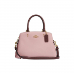 Coach Lillie 26 Kl&otilde;pskinnitusega Eemaldatava &Otilde;larihmaga Ristkiudnahast Minikott &Otilde;lakott Crossbody K&auml;ekott Naiste k&auml;ekott Roosa CF394-IMV2G Basic Set (Bag+Dust Bag)