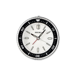 SEIKO Sujuva Sekundiliikumisega &Auml;ratuskell Unisex Valge QHE184J QHE184J White white