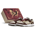Nike Dunk CNY Box, Immediate Success Slip Resistant Abrasion Resistant Slip Resistant Abrasion Resistant Low top HF5441-111(TeamA-S-BOX) 40.5 black