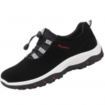 Suvised meeste kingad Hingavad v&otilde;rkmeestekingad Vabaaja mood Madalad paelkinnitusega l&otilde;uendkingad Korterid Zapatillas Hombre Suurused fgb78 39 must