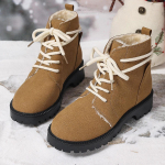 Naiste paeladega talvesaapad karvaga madala kontsaga lumesaapad pahkluusaapad naistele talvesaapad kontsaga 37 ingver