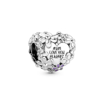 Pandora Emadep&auml;eva Karikakra S&uuml;da 925 H&otilde;bedane Ripats Meeste Ripats 791155C01 Silver,F