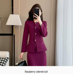 Naiste uus kevadine bleiseri ja seeliku komplekt ametlikeks kohtumisteks ja t&ouml;&ouml;ks 4XL gray