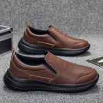 Suur suurus 49 50 Meeste vabaaja nahast kingad Klassikalised &auml;rikleitkingad Pehme mugavus Meeste mokassiinid Kontorikingad Zapatos Hombre 39 pruun