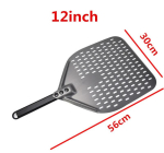 90cm Suur Alumiiniumist Pizza Labidas Koos Pizza Labida Spaatliga Koogi K&uuml;psetamise Keeraja Pika Puidust K&auml;epidemega Kondiitri T&ouml;&ouml;riistad Tarvikud gray