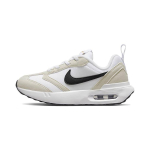 Nike Air Max Dawn Cushioning, Wear Resistant Low top Sports Casual Shoes White Black Children Aged 3 7 Years Old DC9318-102 28 white