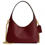 Coach Brooklyn 23 Logo Magnetiline Sulgemine Krokodillimustriga Nahast K&auml;e-Crossbody &Otilde;lakott Keskmine Naiste K&auml;ekotid Ruby CW614-B4XEP Basic Set (Bag+Dust Bag)