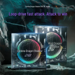 Double Fish Dragon Shadow 218 Lauatennise Kummi