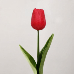 5/10tk Tulp Kunstlik Puudutus Kimp V&otilde;ltslilled Kodu Kaunistus J&otilde;uludeks Pulmadeks S&uuml;nnip&auml;evaks Tarvikud Yst&auml;v&auml;np&auml;eva Lilled 10pcs punane