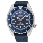 SEIKO prospex 200 meetrit veekindel kalender Automaatne silikoonrihm 45mm meeste k&auml;ekell sinine sihverplaat SPB543J1 sinine