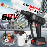 88VF 1500W Autopesu Surveveepuhastusmasin 18V Aku jaoks Juhtmeta K&otilde;rgsurvepesur Pihustip&uuml;stol