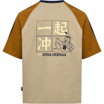 Adidas Originals X Disney Pardipoiss Donald Muster Puuvillane Spordikootud L&otilde;tv L&uuml;hikeste Varrukatega T-s&auml;rk Unisex Topid KU3103 S beige