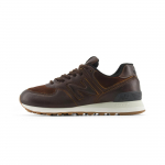 New Balance Nb 574 Nahast Mugavad Mitmek&uuml;lgsed Moodne Trend Retro Madala S&auml;&auml;rega Elustiili Vabaajajalatsid Naiste toss W574HM 35