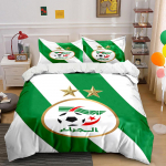 Alžeeria Jalgpall Voodipesu Komplekt Voodipesu Tekikoti Komplekt Tekikott Padjap&uuml;&uuml;rid (1 * Tekikott 2 * Padjap&uuml;&uuml;ri, ilma tekita) 135x200cm