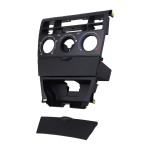 Auto salongi keskmise armatuurlaua kliimaseadme juhtpaneeli raami asendus Toyota Corolla 2003 2006 jaoks 55411 1A200 Must must