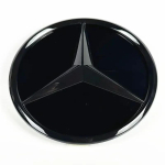 3D kroommust t&auml;htlogo auto esiv&otilde;re embleem Mercedes Benz Amg W205 W212 W207 A B C E SLK GLK CLA CLS Viano GL ML R klass WR3 gray