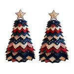 J&otilde;ulupuu Lapitehnika K&auml;sit&ouml;&ouml; DIY Tepitud Kangakomplekt, Vintage K&auml;sit&ouml;&ouml;&otilde;ppe Tarvikud Pere J&otilde;ulu&otilde;mbluskomplekt, Lauapealne P&uuml;hadekaunistus 2pcs A