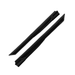 K&uuml;ljelaiendid L&auml;vepakk 105cm Stiilne ABS K&uuml;ljelaiendi Laiendus Splitter Huul black