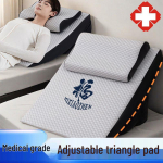 Reguleeritav lamamistoolipadi: K&otilde;rge tihedusega k&auml;snast peatoed voodile eakate patsientide jaoks Extra Wide - High-Density Sponge gray