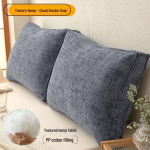 Tekstuuriga kanepist 3D peatsipadi Pehme polsterdus Paks tatami diivani nimmetugi Pestaav nimmetugi 60x50x10 cm Pillowcase Only