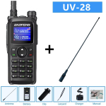 Baofeng UV-28 PRO Max Raadiosaatja 10W Mitme ribaline Traadita Sageduse Kopeerimine Pikk Kaugus Vastuv&otilde;tja Type-C AM Kahesuunaline Kaasaskantav Raadio US